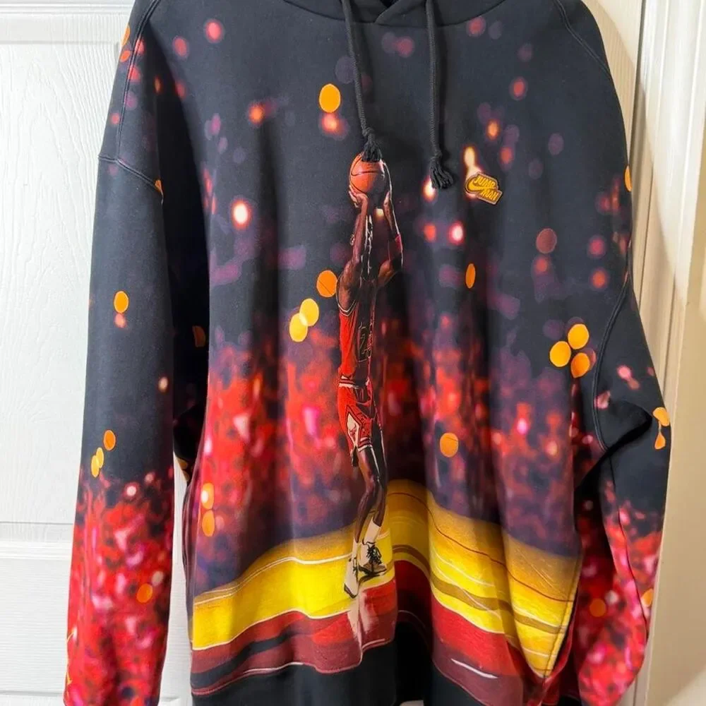 Jordan Michael Jordan All Over Graphic Hoodie Men’s 3XL